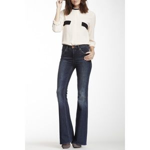 Dittos Veronica High Rose Flare Jeans